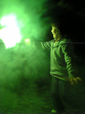 Playing with Sparklers